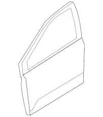 Дверь передняя правая BT4Z-7820124-A FORD