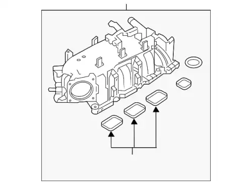 Коллектор впускной DG1Z-9424-A FORD