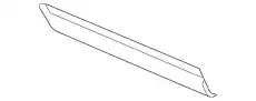 LH накладка двери Ford Expl. sport BB5Z-7820879-AA