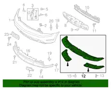 KIT - FRONT SPOILER CR3Z17626AC FORD