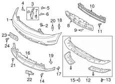 KIT - FRONT SPOILER CR3Z17626AC FORD