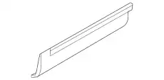  МОЛДИНГ ЗАДНЕЙ ЛЕВОЙ ДВЕРИ BB5Z-7825557-BA FORD