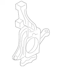 Кулак поворотный FORD BB5Z-3K186-A