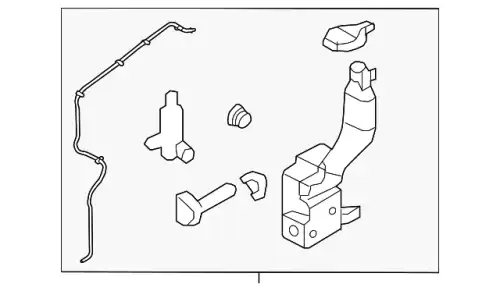 RESERVOIR - WINDSHIE BT4Z17618A FORD