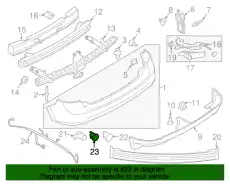 RETAINER 7T4Z-15K861-AD FORD