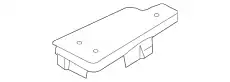 Площадка заднего левого лонжерона 8A8Z74111C77C FORD