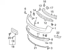 BRACKET 7T4Z-17C973-A FORD