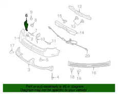 BRACKET 7T4Z17D942A FORD