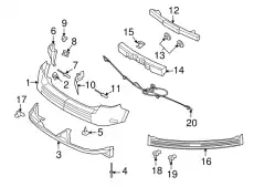 BRACKET 7T4Z17D942A FORD