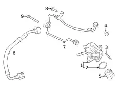Толкатель насоса тнвд XHT AA5Z-9C587-A FORD