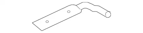 Кронштейн глушителя BB5Z-5A204-A FORD