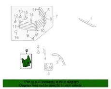  КОМПЛЕКТ БРЫЗГОВИКОВ FR EXPL 07.05.- E6TZ-16A550-AA FORD