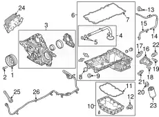 Фильтр масляный FORD BC3Z-6731-B
