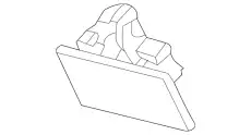 LOCK ASY - DOOR BL3Z1506072AE FORD