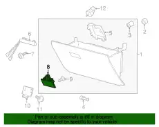 LOCK ASY - DOOR BL3Z1506072AE FORD