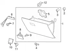 LOCK ASY - DOOR BL3Z1506072AE FORD