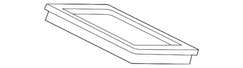Фильтр воздушный FORD 4L3Z-9601-BA