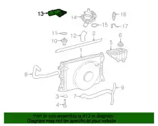 Термостат системы охлаждения FORD 5R3Z-8592-BA