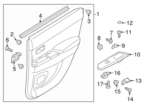  MU000314 CLIP PLASTIC MITSUBISHI