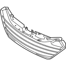 Решетка бампера HYUNDAI / KIA 865612S000