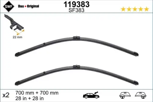 Щетка стеклоочистителя 119383 VALEO