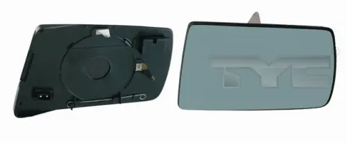 стекло зеркала левого! c подогр.\ MB W202<00/W210 <99/W140 <98 388BZG030H TYC