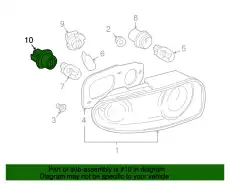  ПАТРОН ЛАМПЫ GJ6A51074 MAZDA