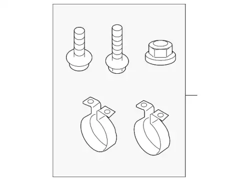 Детали крепежные 3C0075711 VAG