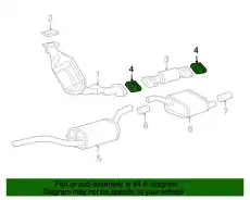 Прокладка коллектора FORD 1S4Z-9450-AA