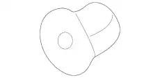 Гайка автомобильная MAZDA B00139037B