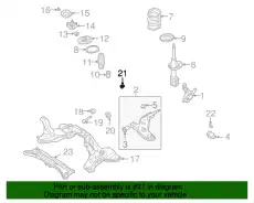 Гайка автомобильная MAZDA B00139037B