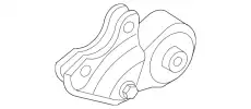 Подушка крепления двигателя MAZDA EH4639040A