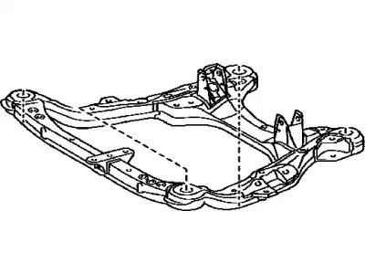 ПОДРАМНИК 511000T022 TOYOTA / LEXUS