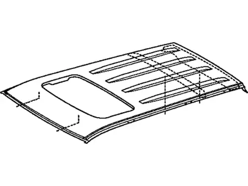 КРЫША 6311160500 TOYOTA / LEXUS