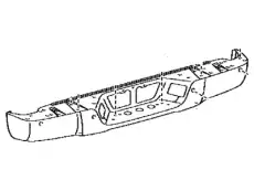  ЗАДН.БАМПЕР 521510C090 TOYOTA / LEXUS
