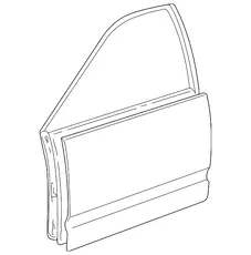 ДВЕРЬ ПЕРЕДНЯЯ 6700230872 TOYOTA / LEXUS