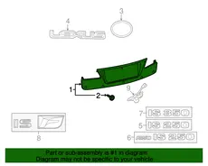 ПАНЕЛЬ ДЕКОРАТИВНАЯ 7680153071D0 TOYOTA / LEXUS