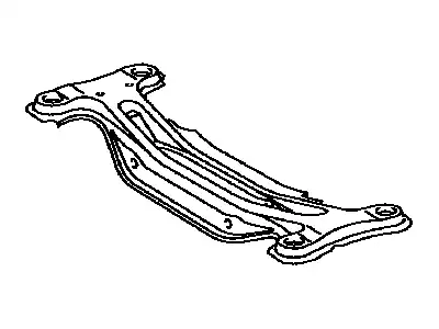  ПОДРАМНИК 51206-48040 TOYOTA / LEXUS