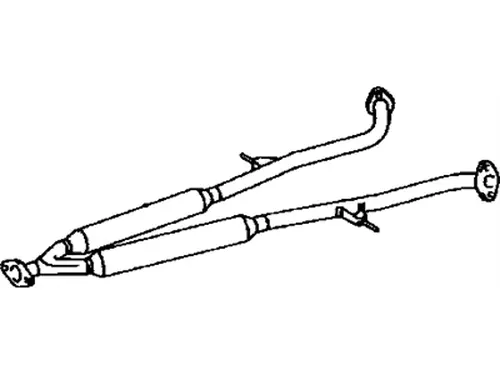 ГЛУШИТЕЛЬ СР.ЧАСТЬ 1742046380 TOYOTA / LEXUS