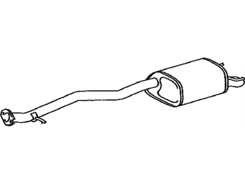 ГЛУШИТЕЛЬ 1744031160 TOYOTA / LEXUS