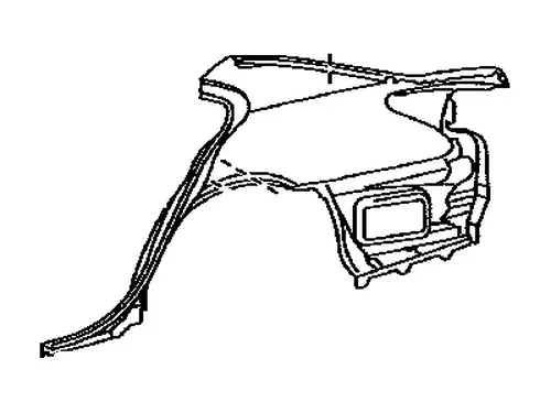 Крыло TOYOTA / LEXUS 6161130881