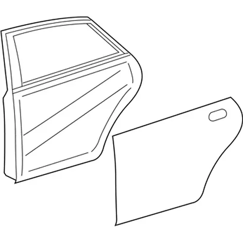 ДВЕРЬ 6700433230 TOYOTA / LEXUS