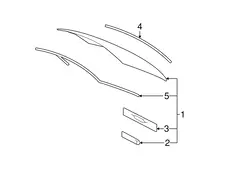 СТЕКЛО ЗАДНЕЕ 6480153012 TOYOTA / LEXUS