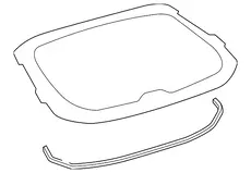 СТЕКЛО ЗАДНЕЕ 6810548271 TOYOTA / LEXUS
