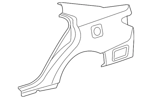 Крыло TOYOTA / LEXUS 6160233230