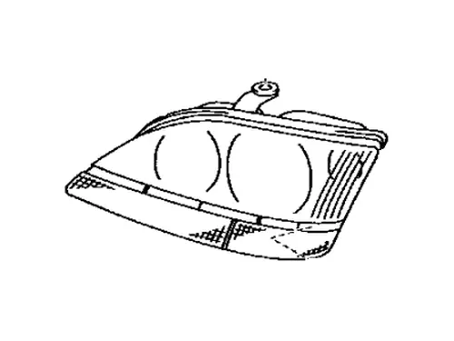 Фара TOYOTA / LEXUS 8111048031