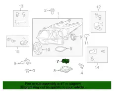 КОМПЬЮТЕР 8110747380 TOYOTA / LEXUS