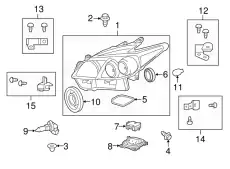 КОМПЬЮТЕР 8110747380 TOYOTA / LEXUS