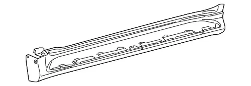 ПАНЕЛЬ ПОДНОЖКИ 5177360211C0 TOYOTA / LEXUS