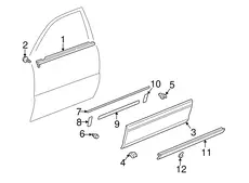 МОЛДИНГ 7573148900D3 TOYOTA / LEXUS
